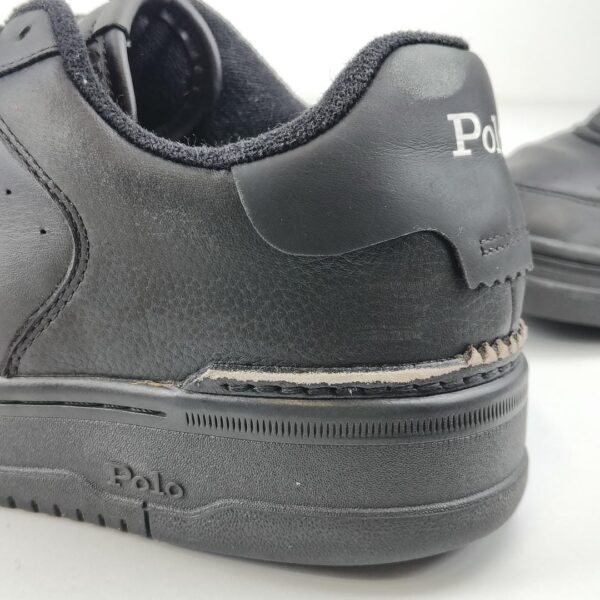 (41) Sapatilhas Polo Ralph Lauren Masters Court Homem - Preto