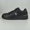 (41) Sapatilhas Polo Ralph Lauren Masters Court Homem - Preto