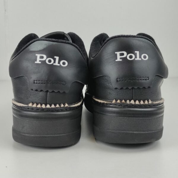 (41) Sapatilhas Polo Ralph Lauren Masters Court Homem - Preto