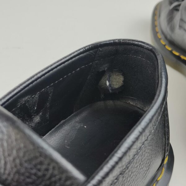 (38) Mocassins em pele Dr Martens Adrian Smooth - Negro