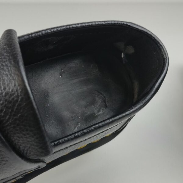 (38) Mocassins em pele Dr Martens Adrian Smooth - Negro