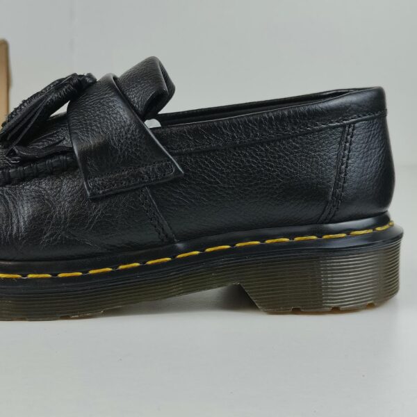 (38) Mocassins em pele Dr Martens Adrian Smooth - Negro