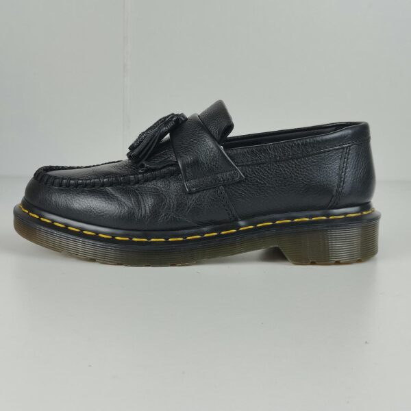 (38) Mocassins em pele Dr Martens Adrian Smooth - Negro