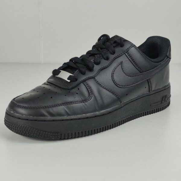 (38.5) Sapatilhas Nike Air Force 1 '07 Mulher - Preto