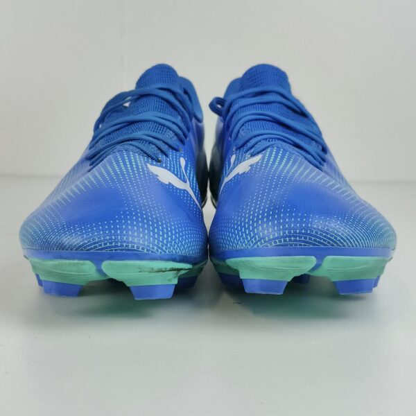 (46) Chuteiras Futebol PUMA Future 7 Play FG/AG para homem - Azul