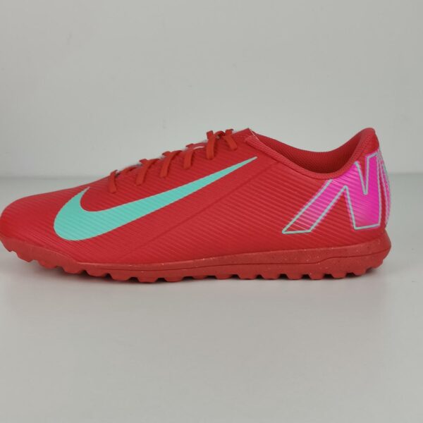 oplus_32 (45.5) Chuteiras de Futebol Nike Mercurial Vapor 16 Ember Glow/Aurora Green