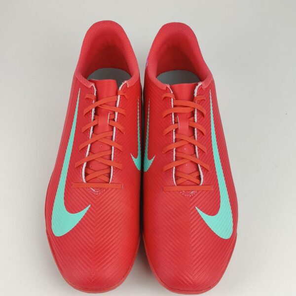 oplus_32 (45.5) Chuteiras de Futebol Nike Mercurial Vapor 16 Ember Glow/Aurora Green