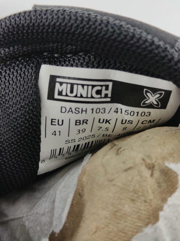 (42) Sapatilhas Munich Dash Unissexo (VER DETALHES) - Negro