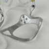 Máscara Mergulho Cressi Nano Crystal Unissexo Adulto Silicone Transparente Amarelo