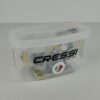 Máscara Mergulho Cressi Nano Crystal Unissexo Adulto Silicone Transparente Amarelo