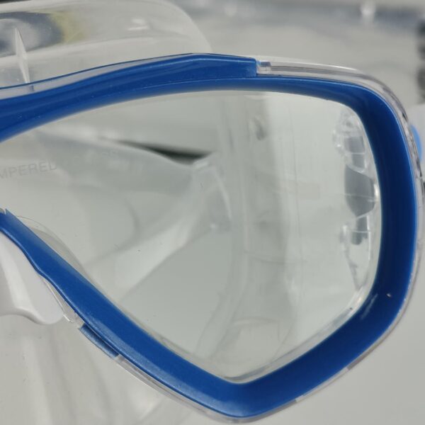 Conjunto CRESSI Máscara + Snorkel Tamanho Adulto Azul