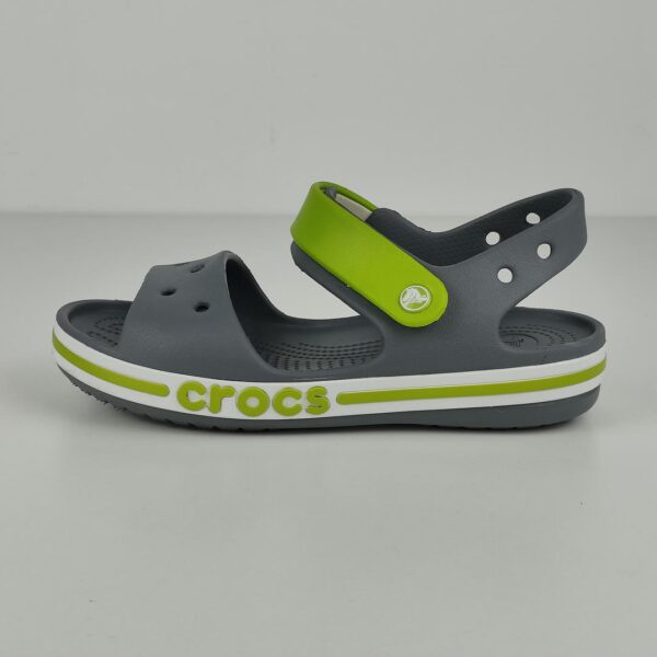 oplus_32 (34/35) Sandálias Crocs Bayaband Sandal K Infantil Unisexo Charcoal