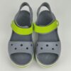 oplus_32 (34/35) Sandálias Crocs Bayaband Sandal K Infantil Unisexo Charcoal