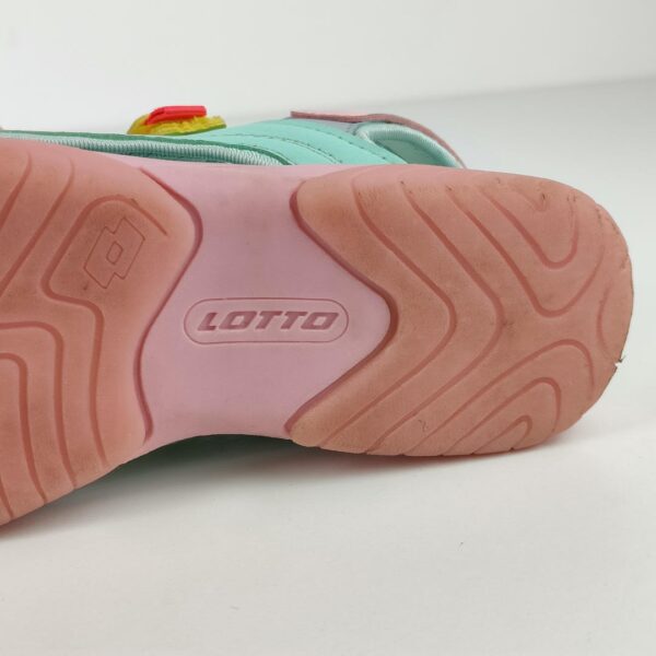 (34) Sandálias Desportivas Lotto Macarella com fecho Velcro Rosa e Azul - Menina