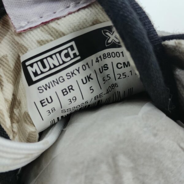 (38) Sapatilhas Munich Swing Sky 01 Mulher Preto