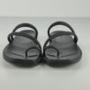 (34/35) Sandalias Crocs Miami Toe Loop Mulher Preto