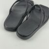(34/35) Sandalias Crocs Miami Toe Loop Mulher Preto