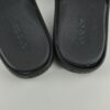 (34/35) Sandalias Crocs Miami Toe Loop Mulher Preto