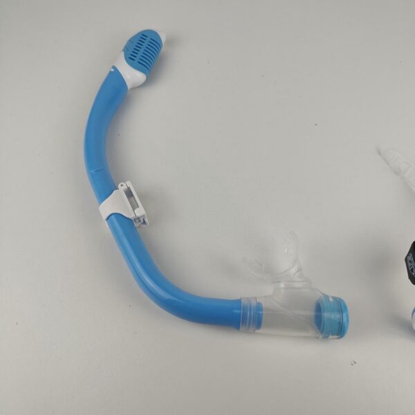 Kit Máscara e Tubo Mergulho Infantil Vidro Temperado Anti Fugas 4 a 12 Anos