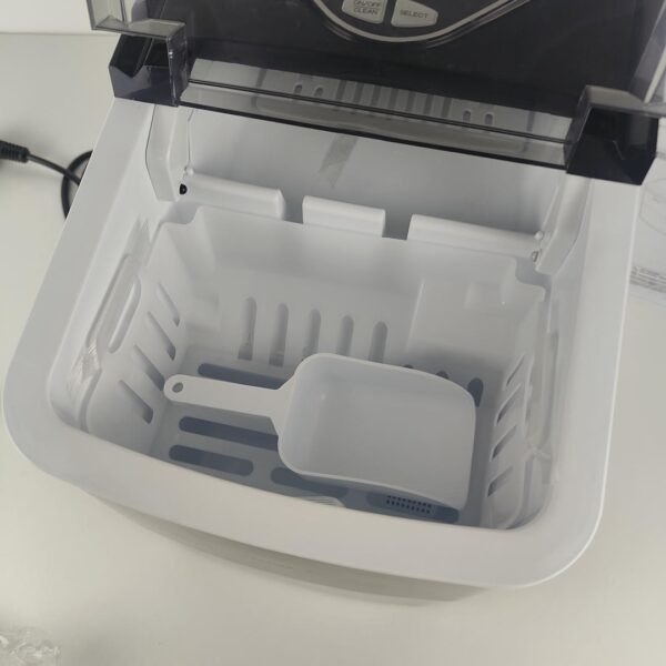 Máquina de fazer Cubos de Gelo Silonn Pequena Autolimpante até 12 Kg em 24 H