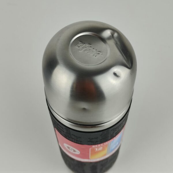 Termo Emsa Senator Sleeve 515711  0.5 L Aço Inoxidável/Silicone Prateado/Preto