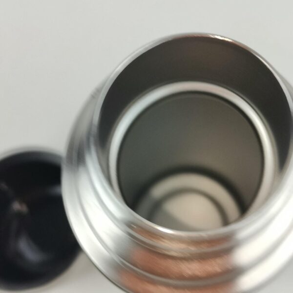 Termo Emsa Senator Sleeve 515711  0.5 L Aço Inoxidável/Silicone Prateado/Preto