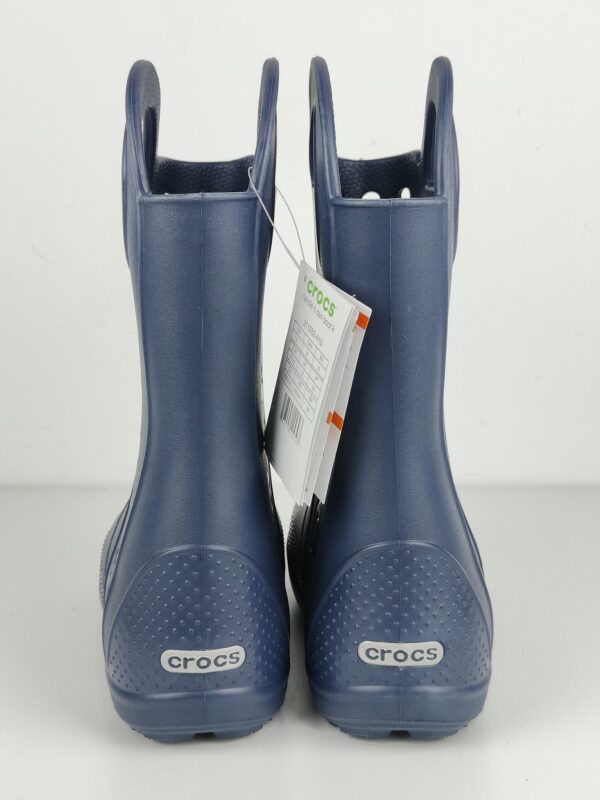 (37-38) Botas de Chuva Crocs Handle It Rain Boot Unissexo Azul