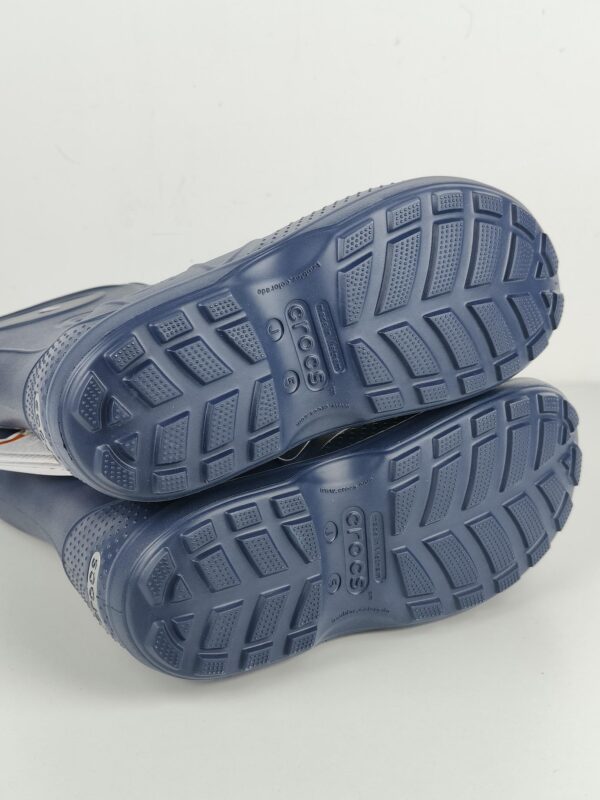 (37-38) Botas de Chuva Crocs Handle It Rain Boot Unissexo Azul