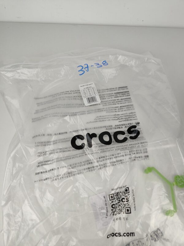 (37-38) Botas de Chuva Crocs Handle It Rain Boot Unissexo Azul