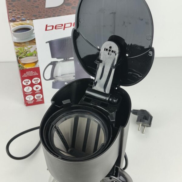 Cafeteira Americana BEPER BC.060 de Gotejamento 6 Chavenas Cor Negra