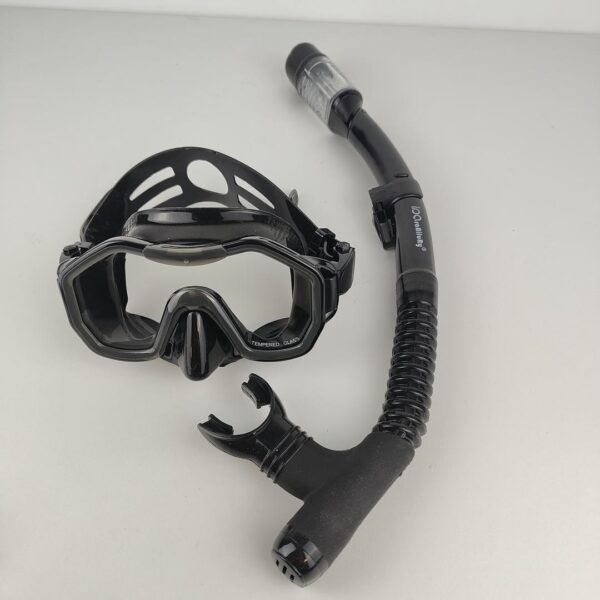 Máscara de Mergulho Adulto iParaAiluRy Snorkel com anti-embaciamento