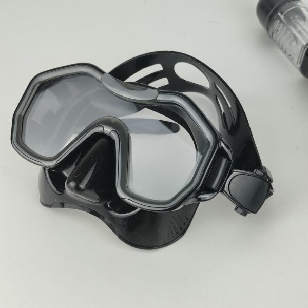 Máscara de Mergulho Adulto iParaAiluRy Snorkel com anti-embaciamento