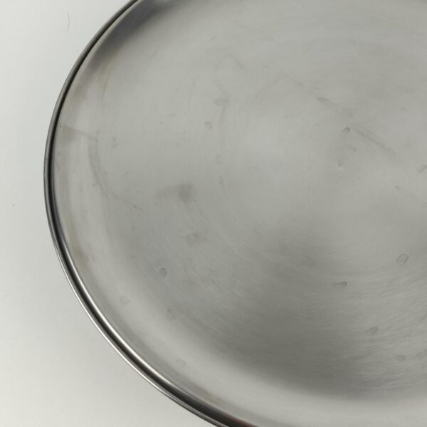 Tampa para virar Tortilhas IBILI Aço Inoxidável 30 cm Prata