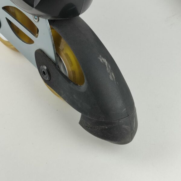 (37-40) Patins em linha ajustáveis Oxelo - Preto e branco