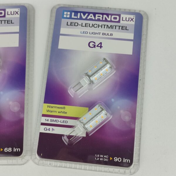 Pack 6 Lâmpadas Led G4 + GU10