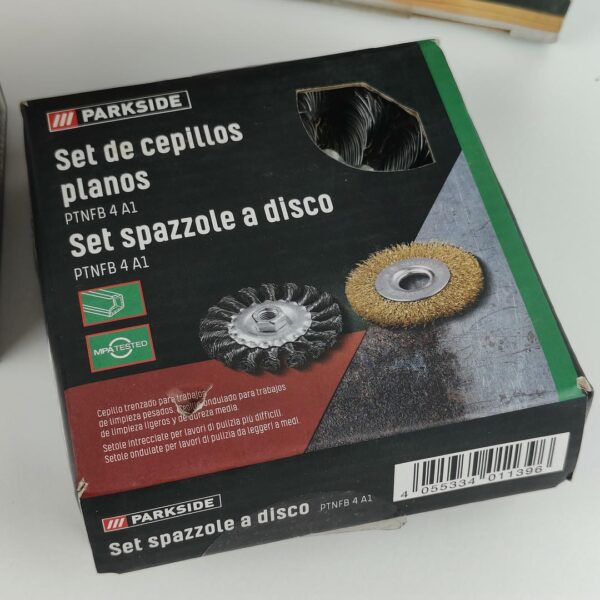 Pack acessórios de lixagem / limpeza Parkside