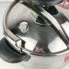 oplus_32 Panela de Pressão Tradicional 8 L Magefesa Star Bombeada apta para Indução Aço Inoxidável 18/10