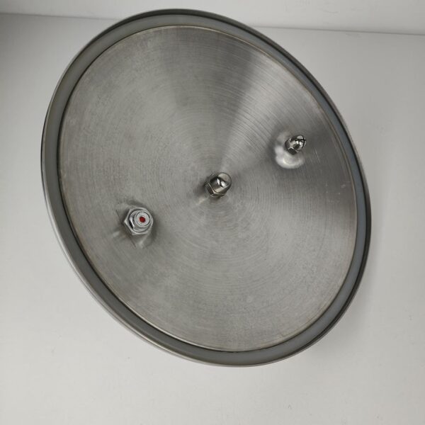 oplus_32 Panela de Pressão Tradicional 8 L Magefesa Star Bombeada apta para Indução Aço Inoxidável 18/10