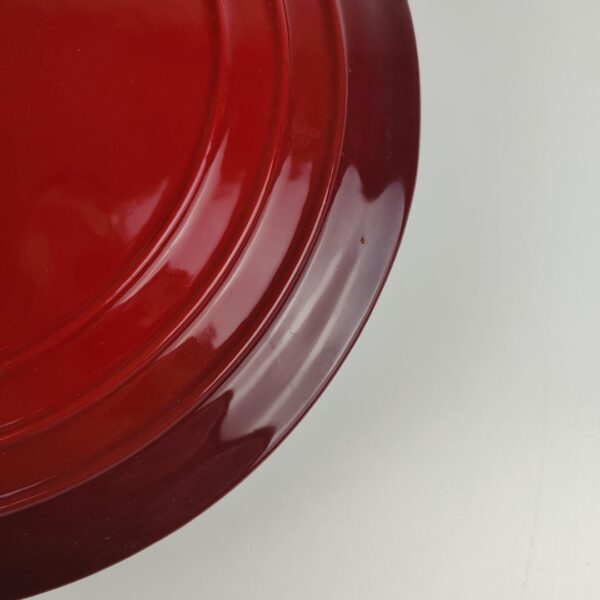 Caçarola 5.7L em Ferro Fundido Esmaltado Dutch Oven Uno Casa Vermelha com Tampa Apta para Todo o tipo fogões e fornos