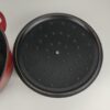 Caçarola 5.7L em Ferro Fundido Esmaltado Dutch Oven Uno Casa Vermelha com Tampa Apta para Todo o tipo fogões e fornos