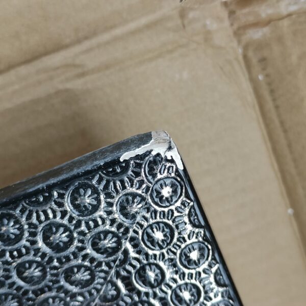 Espelho Retangular com tripé para (40x150x42 cm) Preto Hogar24 ES