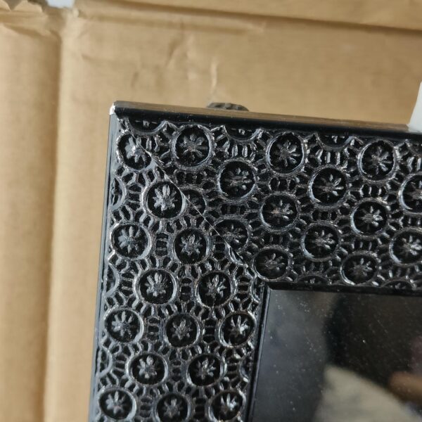 Espelho Retangular com tripé para (40x150x42 cm) Preto Hogar24 ES