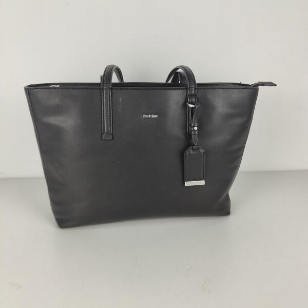 Mala de Mão Calvin Klein Must Shopper MD K60K610736 Preto 32 x 25,5 x 10 cm