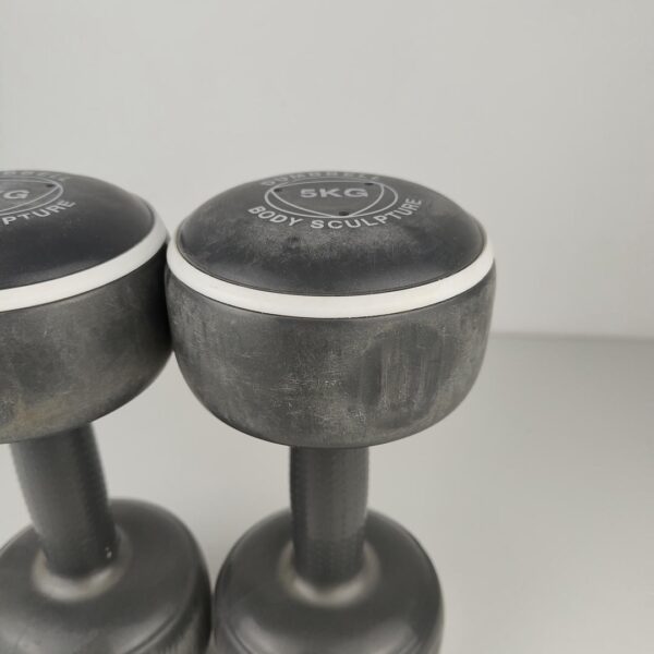 Halteres Body Sculpture Unissexo BW108-10 Cinzentos 2x5 KG