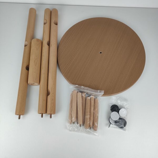 Cabide de pé em madeira com 8 Ganchos 172x38x38 cm para Entrada ou Quarto