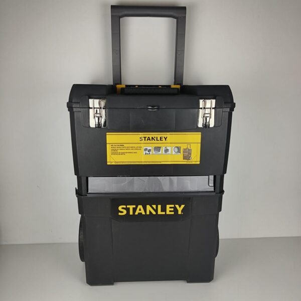 oplus_32 Carrinho / Trolley para Ferramentas STANLEY 2 Em 1 Empilhável e Caixa de Ferramentas Removível 1-93-968