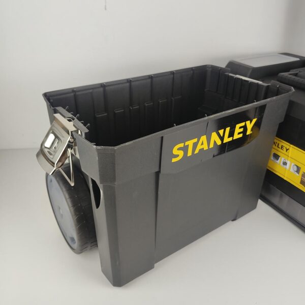 oplus_32 Carrinho / Trolley para Ferramentas STANLEY 2 Em 1 Empilhável e Caixa de Ferramentas Removível 1-93-968