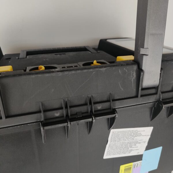 oplus_32 Carrinho / Trolley para Ferramentas STANLEY 2 Em 1 Empilhável e Caixa de Ferramentas Removível 1-93-968