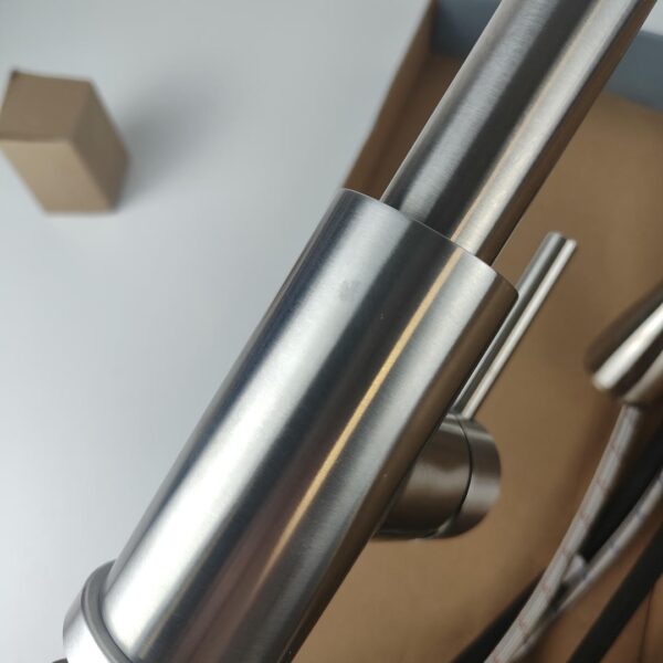 Torneira de Cozinha Extensivel Ibergrif Inox 304 3 Modos 360°