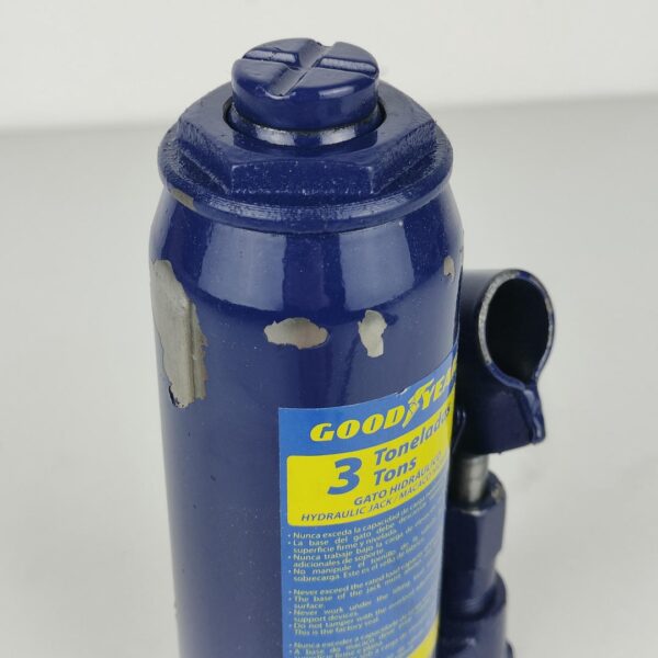 Macaco Hidraúlico de Garrafa 3 Toneladas Goodyear
